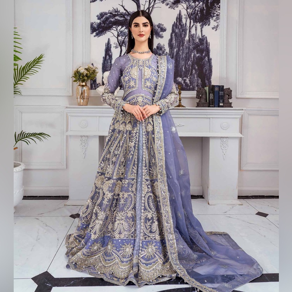 3 piece Pakistani Gown